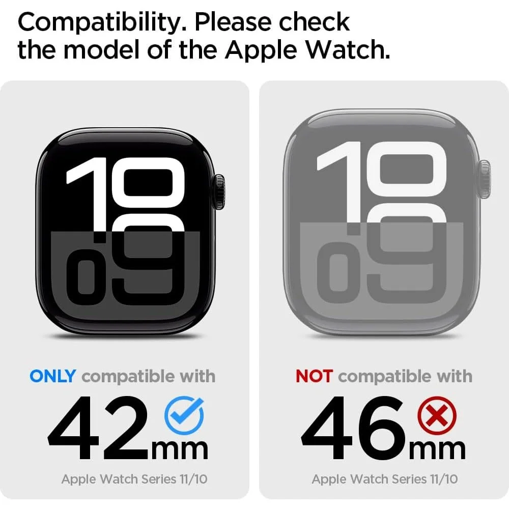 Imagem 4 de 5 do produto Capa Spigen Rugged Armor Para Apple Watch S11 S10 42mm