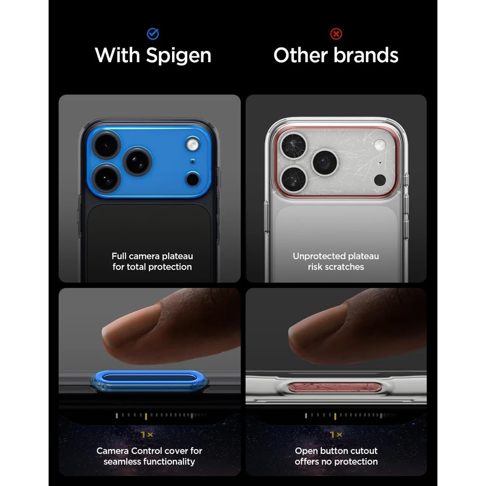 Imagem 3 de 5 do produto Capa Spigen Ultra Hybrid Mag Fit Para Iphone 17 Pro Max