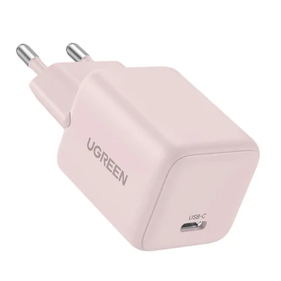 Carregador Gan Tech Ugreen 20w Usb-c Power Delivery Rosa