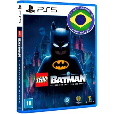 Lego Batman Ps5 Mídia Física Dublado Em Português Playstation 5