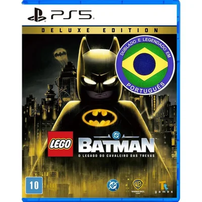 Lego Batman Edição Deluxe Ps5   Lacrado Em Português Playstation 5