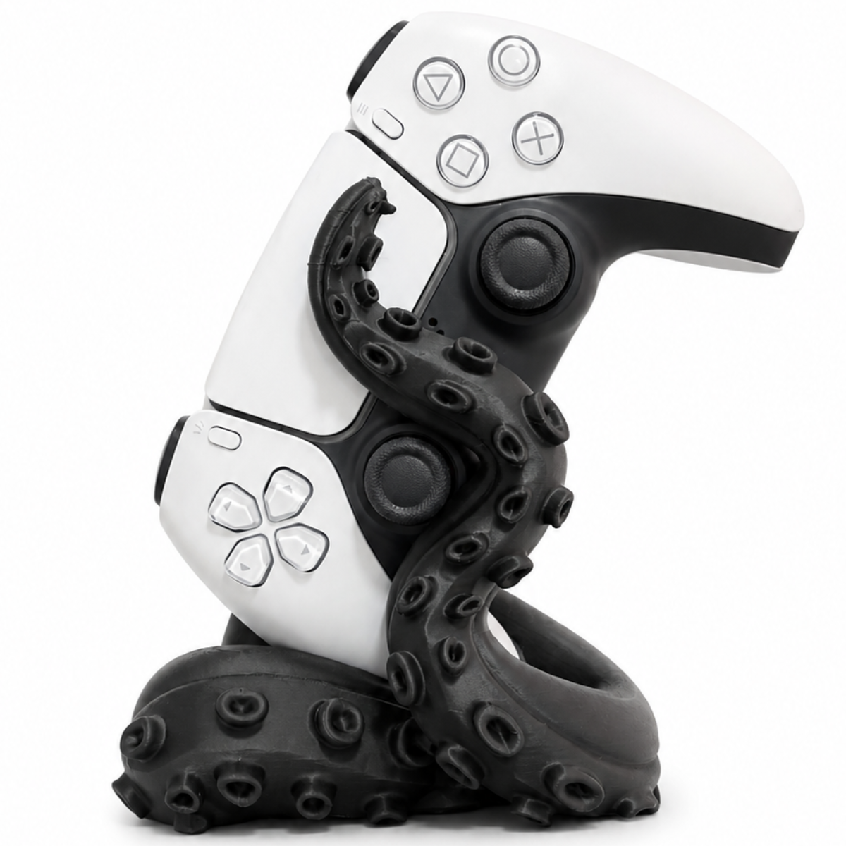 Suporte Gamer  Para Controle Ps4 Ps5 Polvo Preto