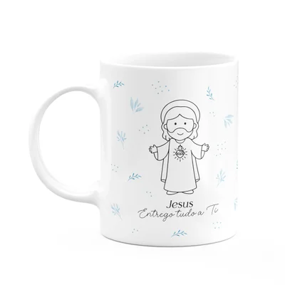 Caneca Religiosa Santinhos - Jesus - 325ml