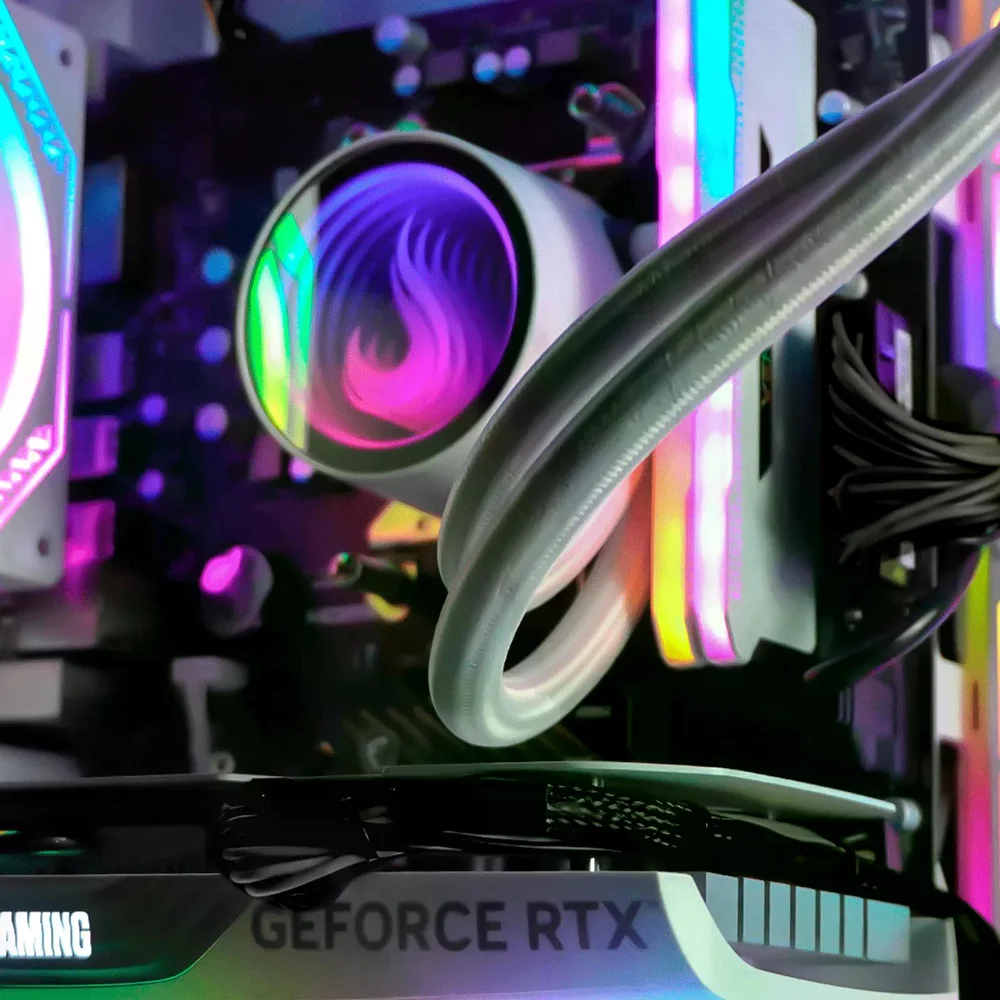 PC Gamer Completo Ryzen 5 5600x, RTX 4060, 16gb Ddr4, SSD Nvme 500gb, 700w 80 Plus, Aqua067-e - view 5