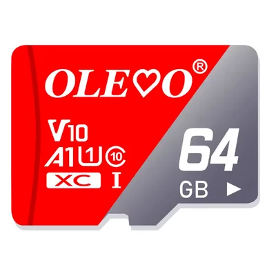 Micro Sd 64gb, Olevo, Classe 10, Para Câmeras, Dvr, Celular