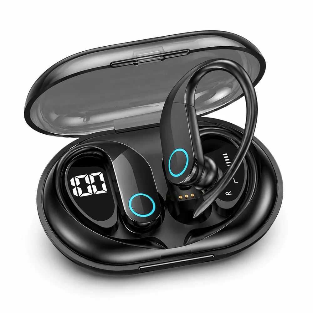 Imagem 2 de 5 do produto Fone Arc Bluetooth Esportivo Com Microfone E Case Ciclismo