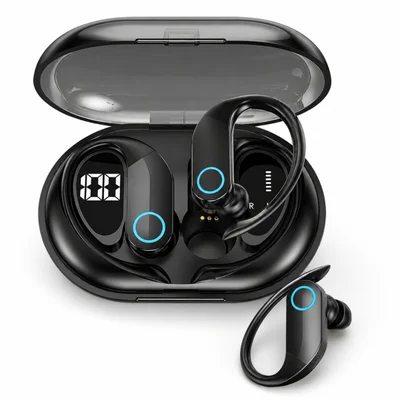 Headset Arc Bluetooth Esporte Com Case Carregador Ipx5
