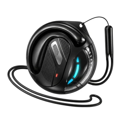 Fone Pingente Bluetooth Esporte Preto Open Ear