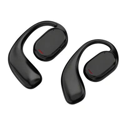 Fone Para Caminhada Preto Não Cai Condução Óssea Uso Diário
