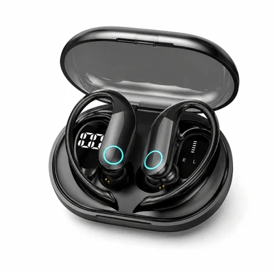 Headset Arc Bluetooth Esporte Com Gancho De Orelha Ipx5