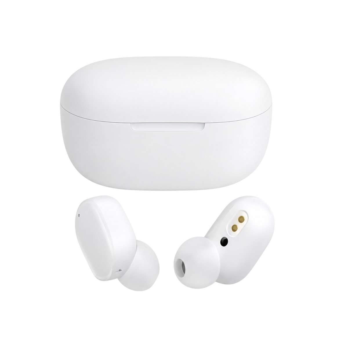 Fone Bluetooth Dots Branco Sem Fio Carregamento Usb C Mini