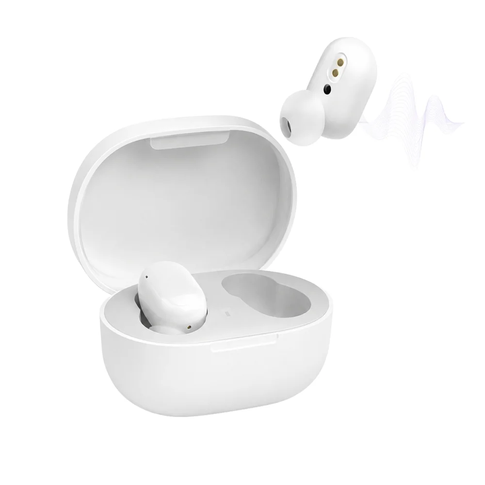 Imagem 3 de 3 do produto Fone De Ouvido Sem Fio Dots Branco Bluetooth Microfone Tws