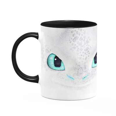 Caneca Geek - Dragão Fúria Da Luz - B-black