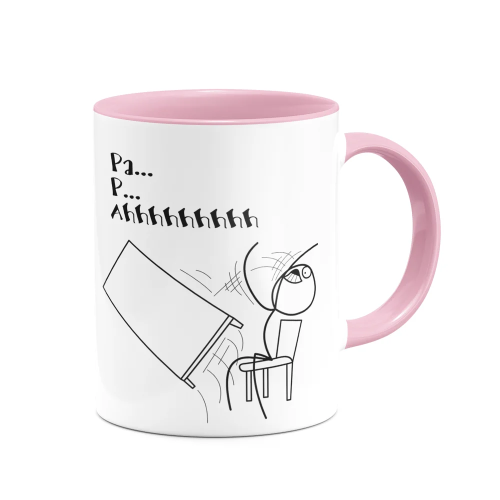 Imagem 2 de 4 do produto Caneca Geek Divertida  - Paciência - B-pink