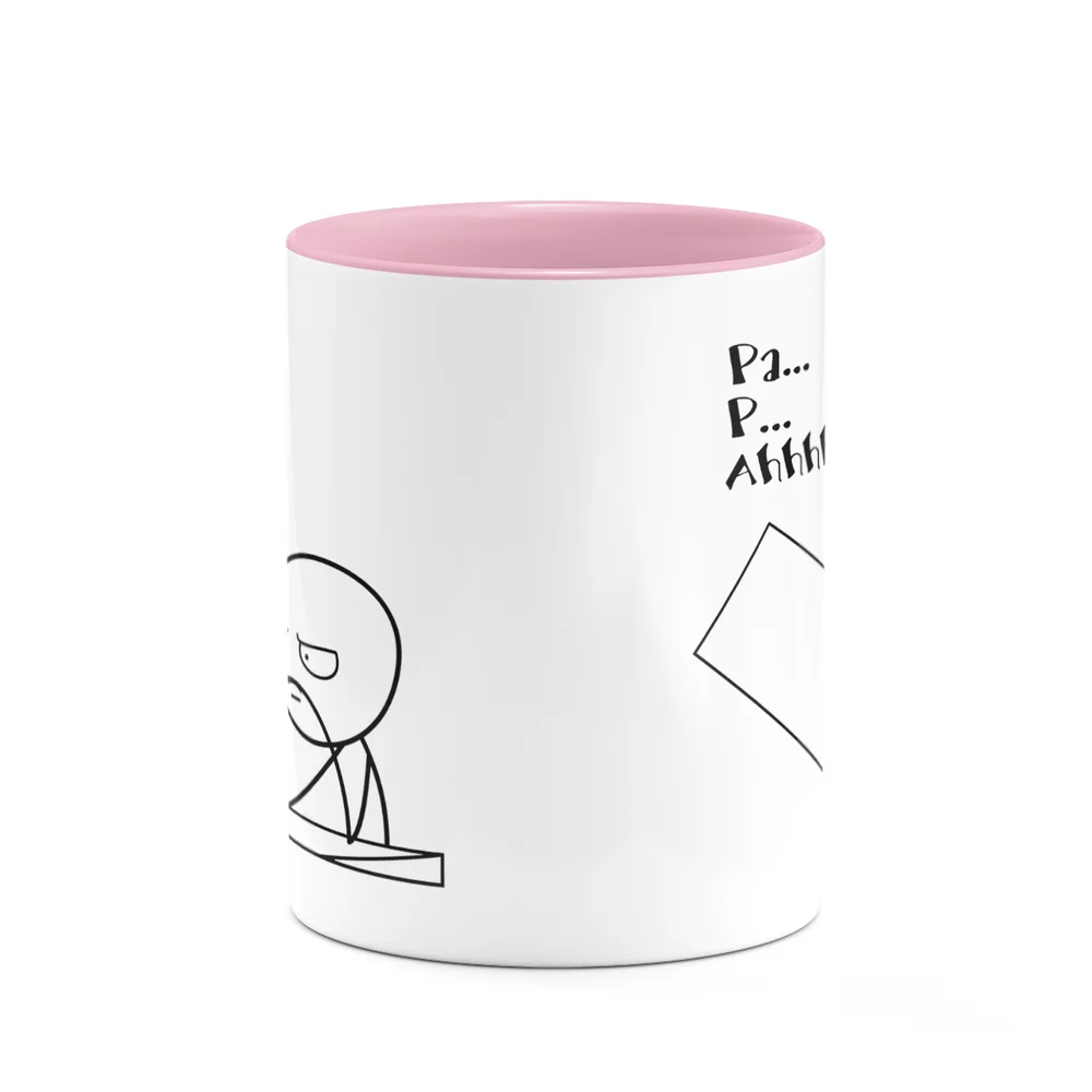 Imagem 4 de 4 do produto Caneca Geek Divertida  - Paciência - B-pink