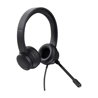 Fone Headset Office Ayda 3.5mm Trust Preto 25087
