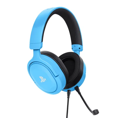 Fone Headset Gamer Forta Gxt 498b 3.5mm Trust Azul 25556