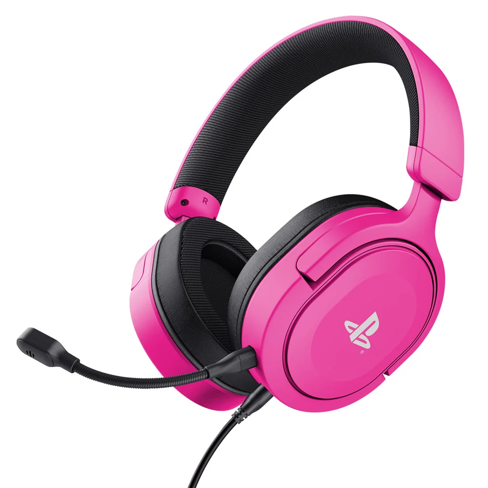 Imagem 3 de 5 do produto Fone Headset Gamer Forta Gxt 498p 3.5mm Trust Rosa 25557