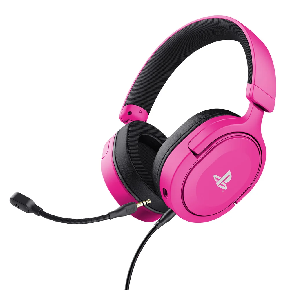 Imagem 4 de 5 do produto Fone Headset Gamer Forta Gxt 498p 3.5mm Trust Rosa 25557
