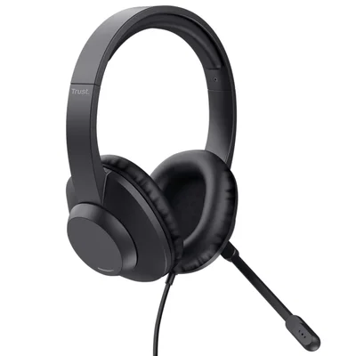 Fone Headset Office Ayda Max Usb/usb-c Preto 25461