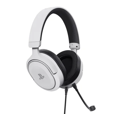 Fone Headset Gamer Forta Gxt 498w 3.5mm Trust Branco 24716