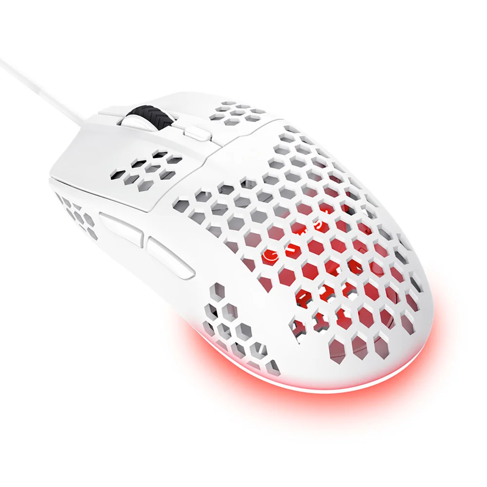 Imagem 3 de 4 do produto Mouse Gamer Helox Ultra Com Iluminacao Em LED Gxt 928w Branco Trust 25389