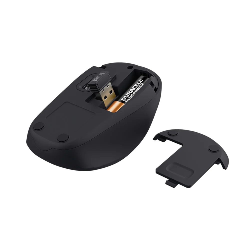 Imagem 4 de 4 do produto Mouse Officer Trust Yve+ Silent Cinza 24549-03