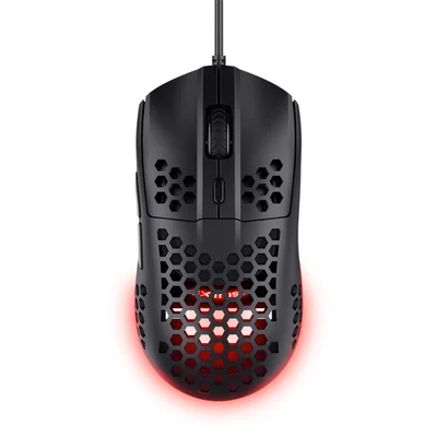 Mouse Gamer Helox Ultra Com Iluminacao Em LED Gxt 928 Preto Trust 25306