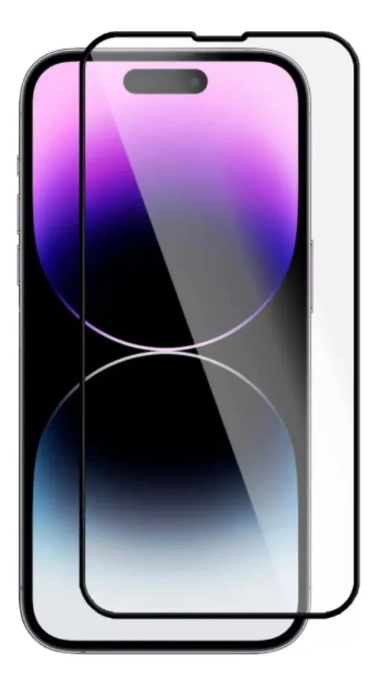 Imagem 3 de 5 do produto Película Frontal 3d De Vidro Temperado Para Iphone  14 Pro
