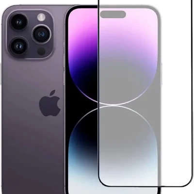 Película 3d De Vidro Temperado Para Iphone 14 Pro Max