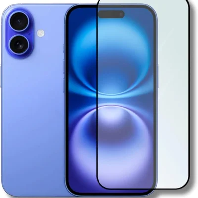 Película 3d De Vidro Protetora Frontal Para Iphone 16 Plus