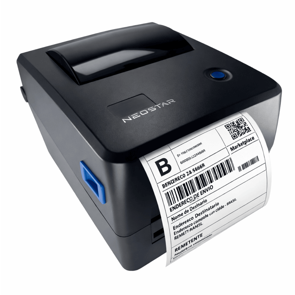 Impressora Etiquetas Térmica Neostar X-ns 424u Usb 24v Preto