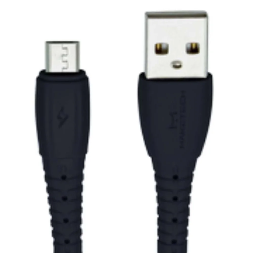 Imagem 3 de 4 do produto Cabo Micro Usb Ca-127a Emborrachado 1m Preto Maketech