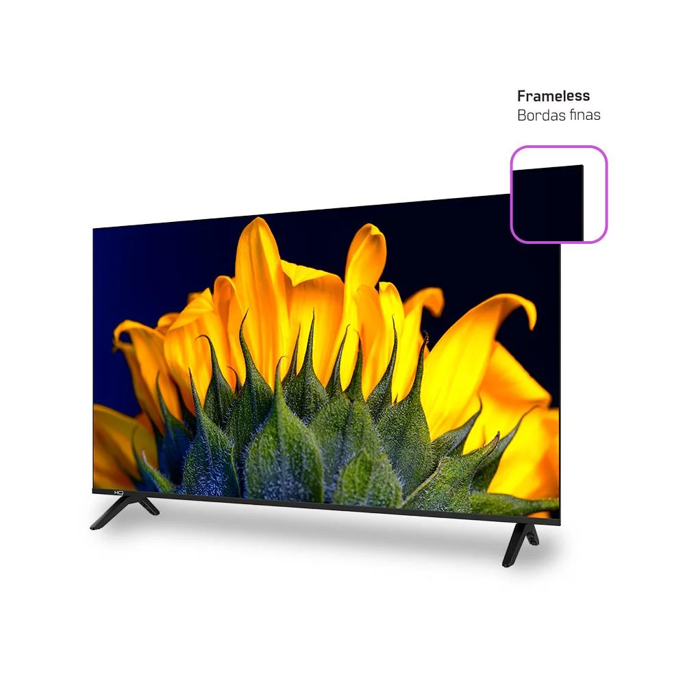 Smart Tv Hq QLED 50 " Hq-qLED50sm 4k Wi-fi Bluetooth, Dolby Audio, Apps, Netflix, Youtube E Prime Video, 3 HDMI Smart Tv Hq QLED 50 " Hq-qLED50sm 4k Wi-fi Bluetooth, Dolby Audio, Apps, Netflix, Youtube E Prime Video, 3 HDMI