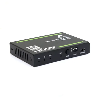 Extrator De Áudio HDMI 8k Com Arc/earc / As-et-8-pro