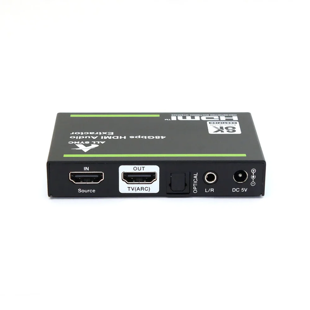 Imagem 4 de 5 do produto Extrator De Áudio HDMI 8k Com Arc/earc / As-et-8-pro
