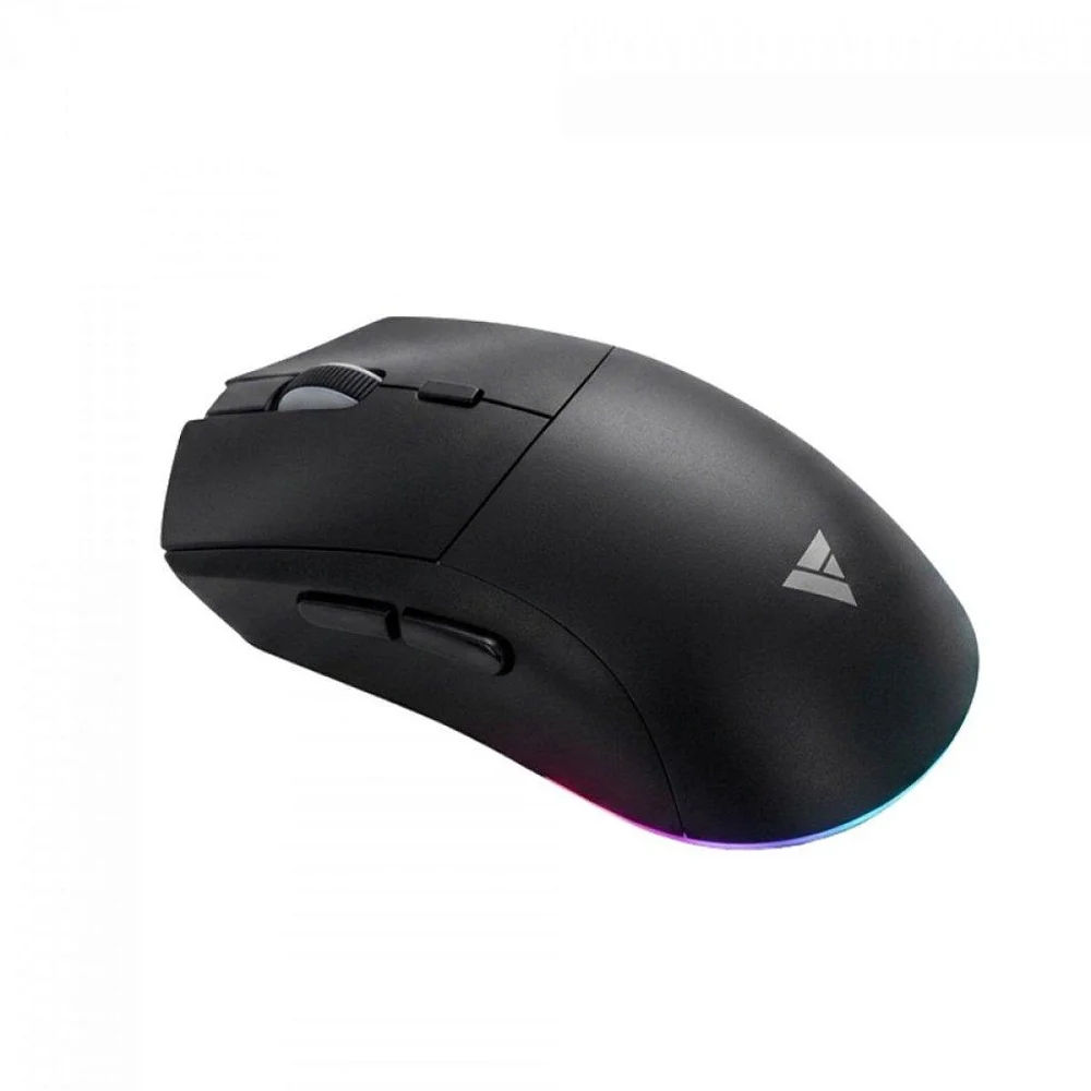 Imagem 2 de 4 do produto Mouse Gamer Force One Blackpulse Wireless/bluetooth, RGB, 12000 Dpi, 6 Botões, Preto