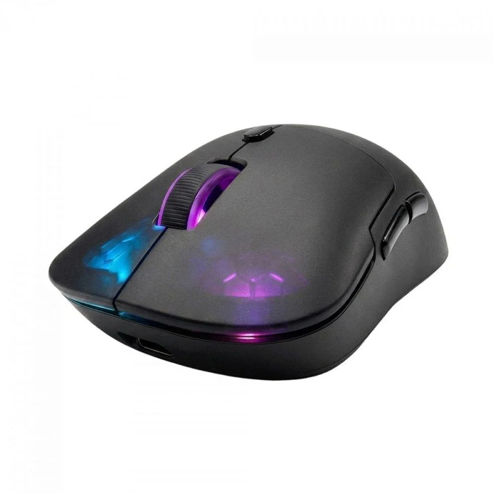 Imagem 3 de 5 do produto Mouse Gamer Force One Supernova V2 Wireless, RGB, Sensor Paw3311, 7200 Dpi, 6 Botões, Preto