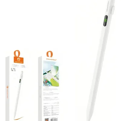 Caneta Touch Screen Ponta Fina Alta Precisão Com LED H'maston Para Android Universal Ipad