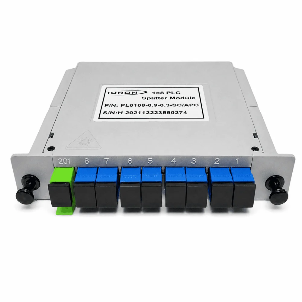 Imagem 3 de 4 do produto Splitter Óptico Plc 1x8 Sc/upc Box 0.9mm Módulo Pdo Iuron