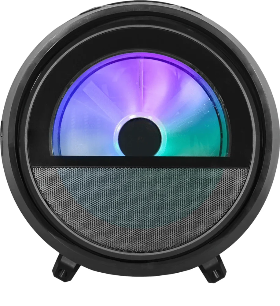 Gabinete Gamer K-mex Cg-02kz Micro Genki Com 1 Fan RGB 200mm