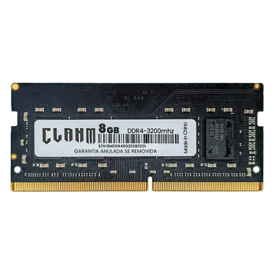 Memória Ram Notebook Ddr4 8GB 3200mhz Sodimm Clanm