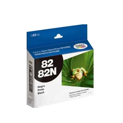 Cartucho Epson 82n To82120 Lacrado Preto 7ml Rx590 R270 R290