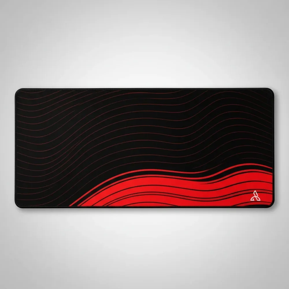 Imagem 5 de 5 do produto Mouse Pad Gamer Extended Cm02 900x400 Preto C/ Vermelho - Atwe Eletrônicos