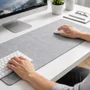 Mouse Pad Gamer Extended Cm02 900x400 Cinza Abstrato - Atwe Eletrônicos