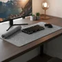 Mouse Pad Gamer Extended Cm02 900x400 Cinza Abstrato - Atwe Eletrônicos