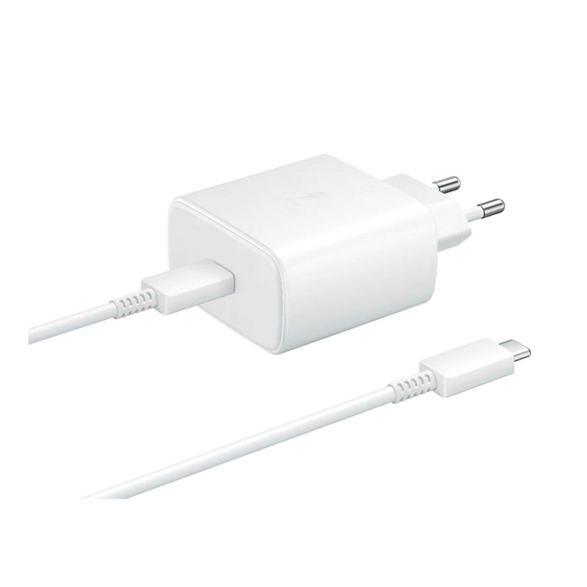 Carregador Turbo Samsung 45w Super Fast Charging Com Cabo Usb-c (tipo-c) Anatel Com Garantia De 6 Meses