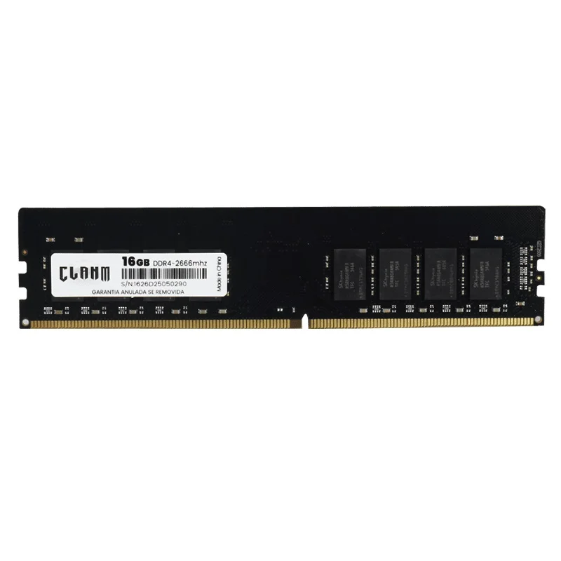 Memória Ram Clanm Ddr4 16gb 2666mhz C19 Dimm Gamer Para Desktop