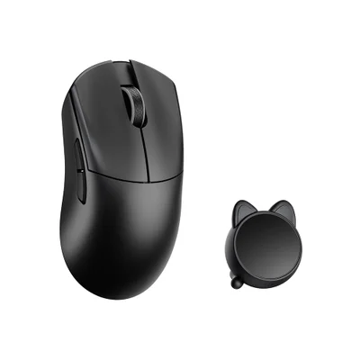 Mouse Huan Em Magnésio Preto - Wlmouse - N/a