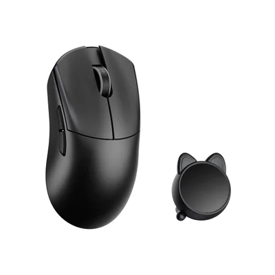 Mouse Huan Em Magnésio Preto - Wlmouse N/a